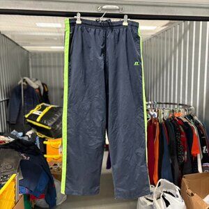 Vintage Y2K Russell athletic green line track pants baggy